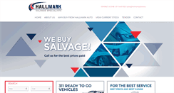 Desktop Screenshot of hallmarkauto.co.za